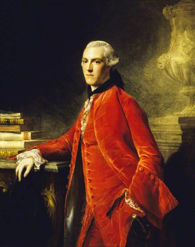 Wikioo.org - The Encyclopedia of Fine Arts - Painting, Artwork by Allan Ramsay - William Colyear (1745–1823), Viscount Milsington, Later 3rd Earl of Portmore