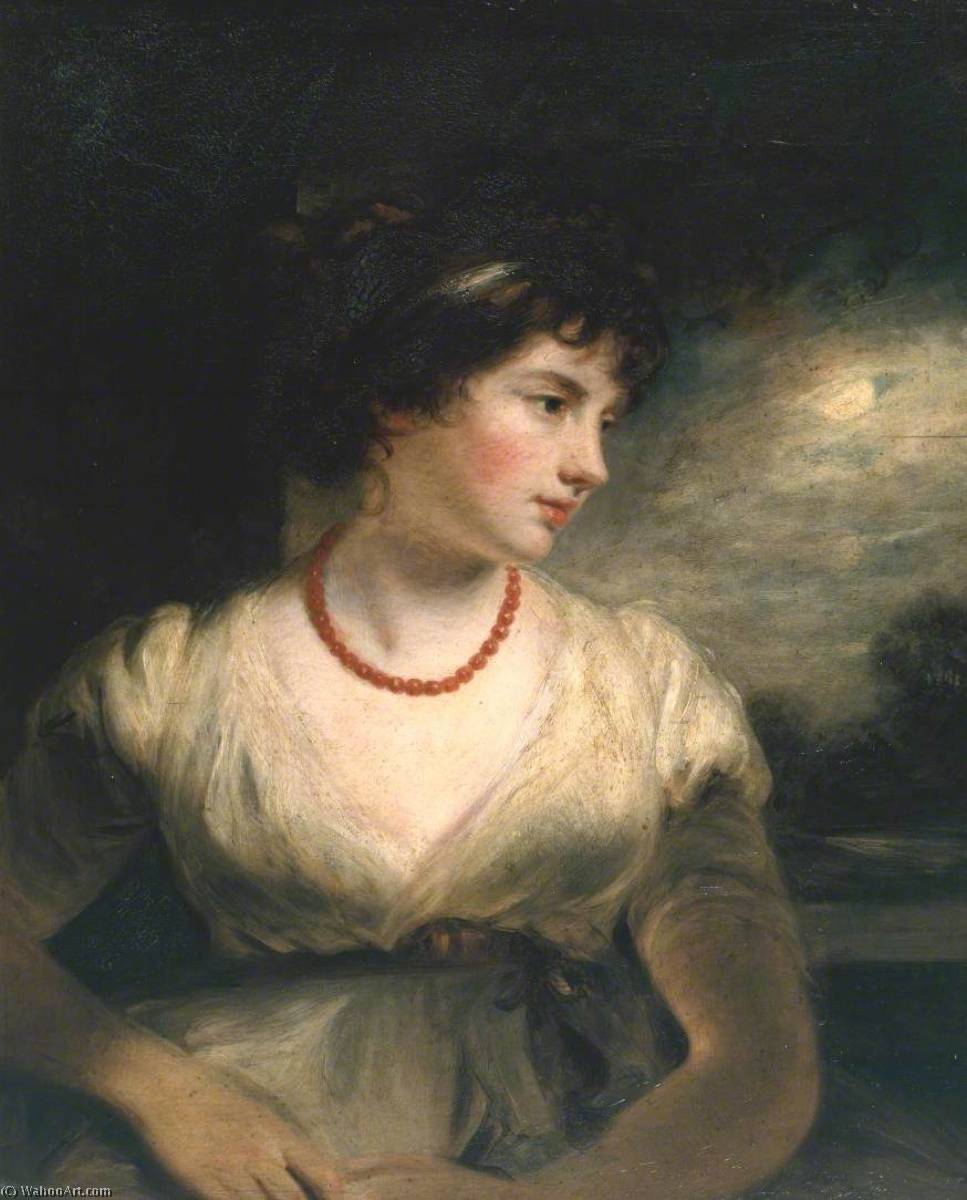 Wikioo.org - The Encyclopedia of Fine Arts - Painting, Artwork by John Hoppner - Jane Elizabeth, Countess of Oxford