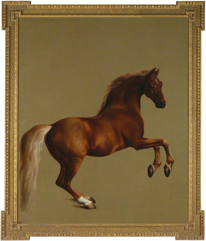 WikiOO.org - Encyclopedia of Fine Arts - Maleri, Artwork George Stubbs - Whistlejacket