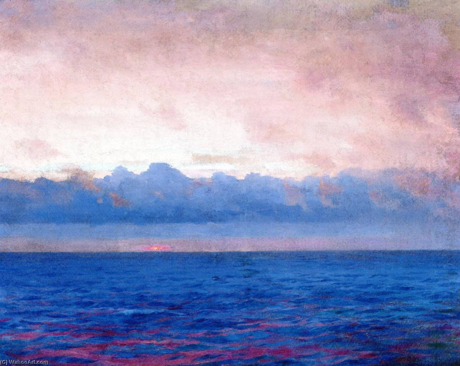 Wikioo.org - The Encyclopedia of Fine Arts - Painting, Artwork by William Blair Bruce - The Long Cloud (Baltic Sea)