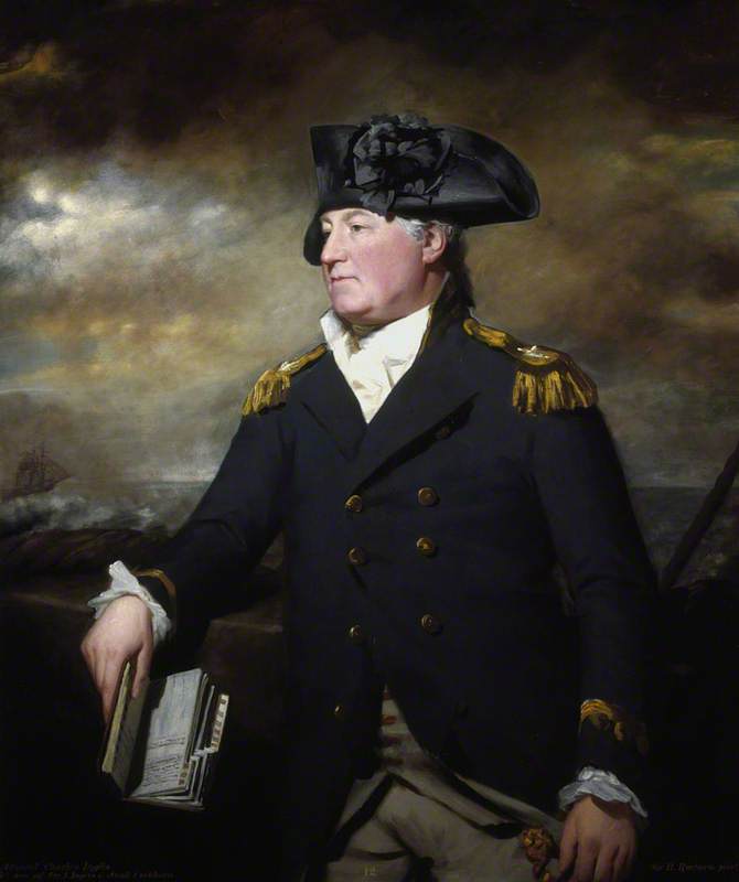 WikiOO.org – 美術百科全書 - 繪畫，作品 Henry Raeburn - 后 海军上将 查尔斯 英格利斯 ( c . 1731–1791 ) , 水手