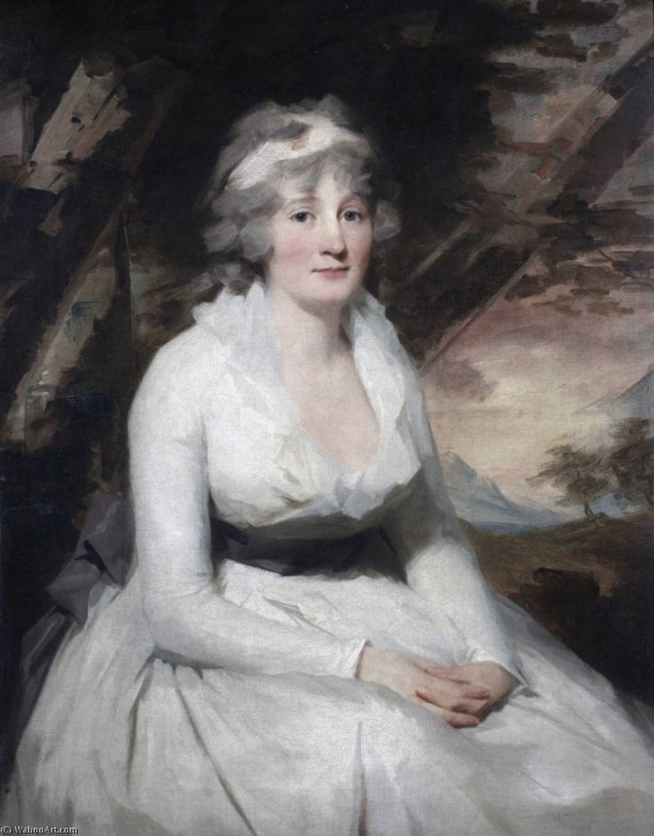 WikiOO.org - Εγκυκλοπαίδεια Καλών Τεχνών - Ζωγραφική, έργα τέχνης Henry Raeburn Dobson - Helen Boyle, Mrs Thomas Mure (before 1776–1805)