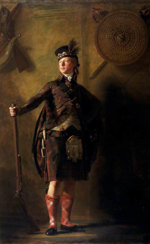 Wikioo.org - The Encyclopedia of Fine Arts - Painting, Artwork by Henry Raeburn Dobson - Colonel Alastair Ranaldson Macdonell of Glengarry (1771–1828)