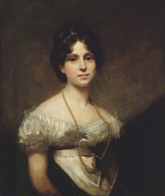 Wikioo.org - The Encyclopedia of Fine Arts - Painting, Artwork by Henry Raeburn Dobson - Lady Abercromby