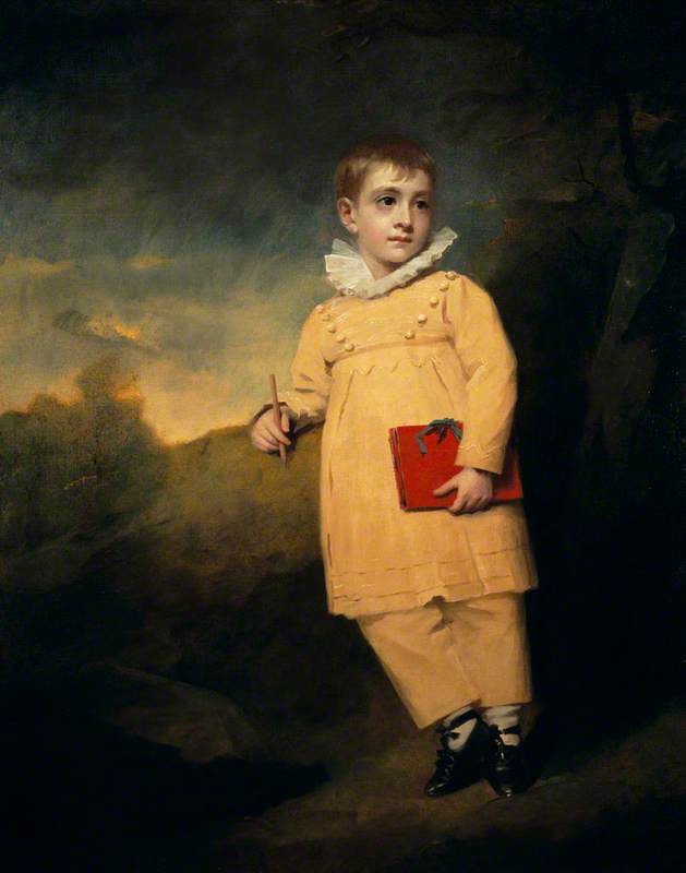 Wikioo.org – L'Enciclopedia delle Belle Arti - Pittura, Opere di Henry Raeburn Dobson - walter ross ( attivo c . 1822 ) ( giallo Ragazzo )