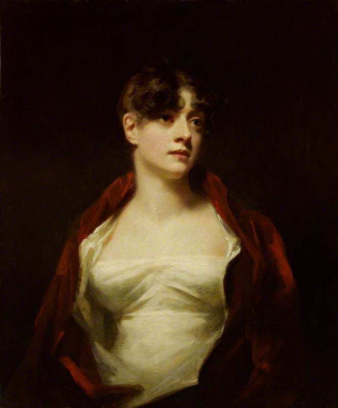 Wikioo.org - The Encyclopedia of Fine Arts - Painting, Artwork by Henry Raeburn Dobson - Margaritta MacDonald (d.1824), Mrs Robert Scott Moncrieff