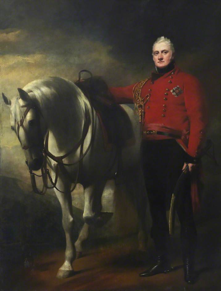 WikiOO.org - Encyclopedia of Fine Arts - Maľba, Artwork Henry Raeburn Dobson - General Sir John Hope, 4th Earl of Hopetoun, GCB