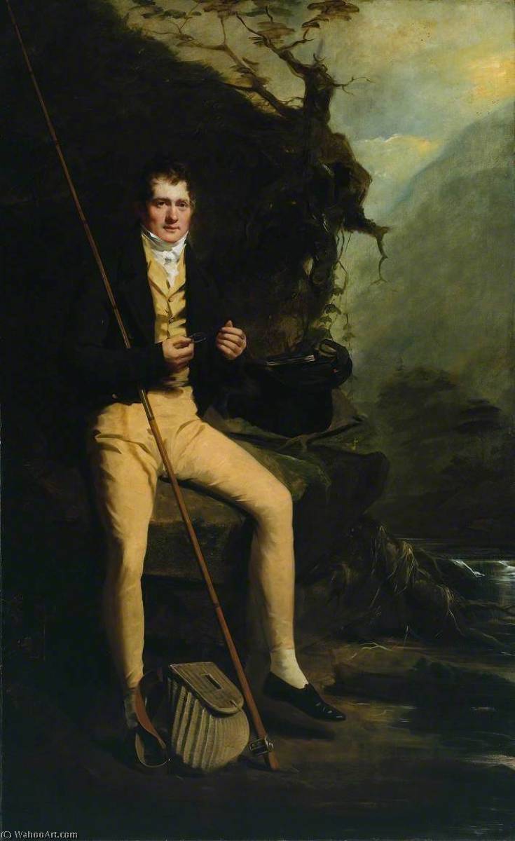 Wikioo.org - The Encyclopedia of Fine Arts - Painting, Artwork by Henry Raeburn Dobson - Lieut Colonel Bryce McMurdo
