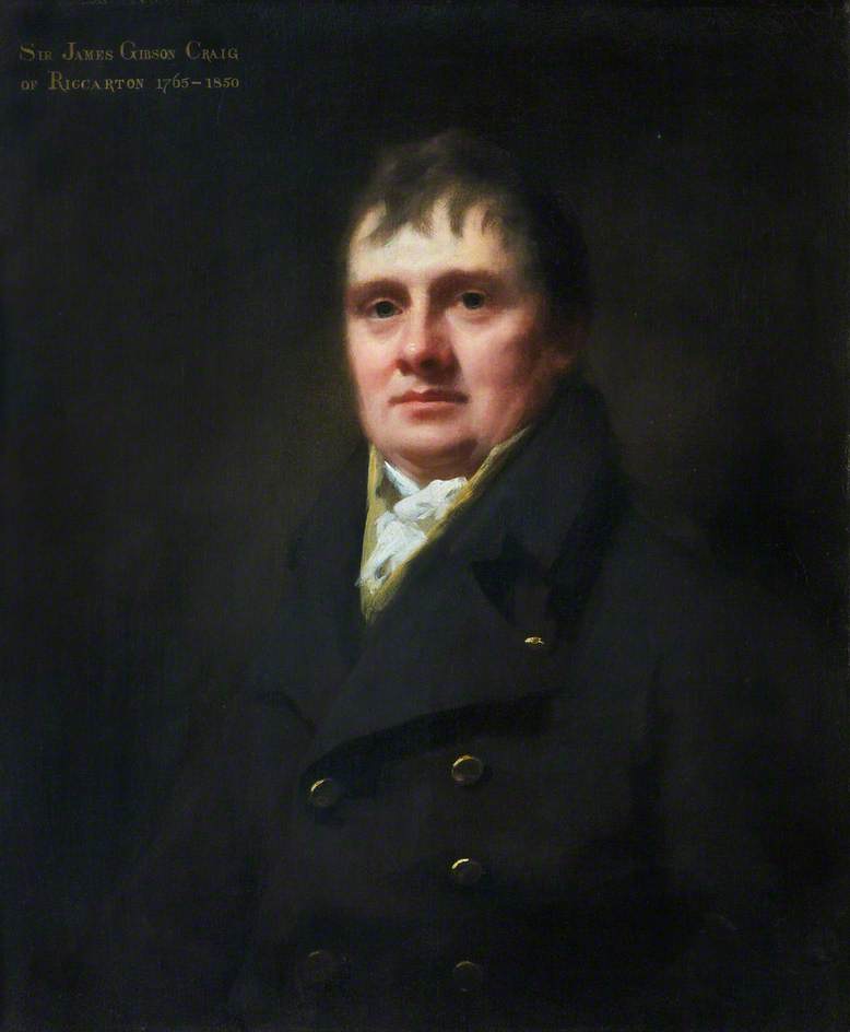 Wikioo.org - The Encyclopedia of Fine Arts - Painting, Artwork by Henry Raeburn Dobson - Sir James Gibson Craig (1765–1850)
