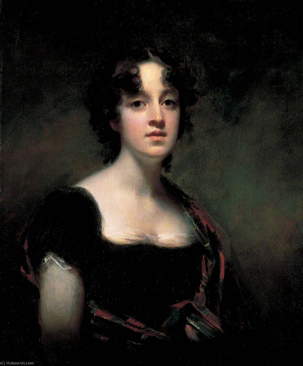 WikiOO.org - Enciklopedija dailės - Tapyba, meno kuriniai Henry Raeburn Dobson - Mrs Farquarson of Finzean