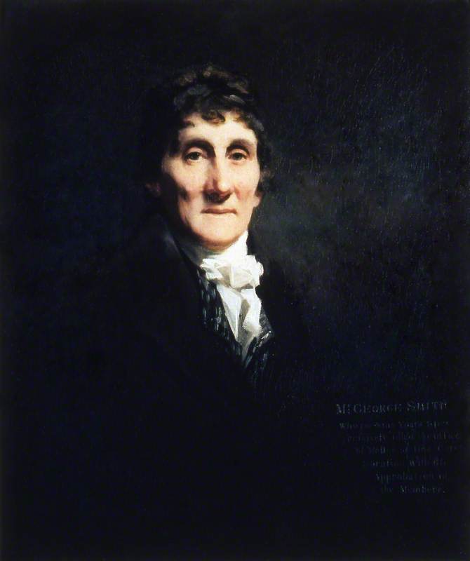 Wikioo.org - The Encyclopedia of Fine Arts - Painting, Artwork by Henry Raeburn Dobson - Mr George Smith, Master of Trinity House (1796–1805)