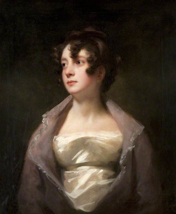 Wikoo.org - موسوعة الفنون الجميلة - اللوحة، العمل الفني Henry Raeburn Dobson - Mrs William Urquhart (c.1796–1864)
