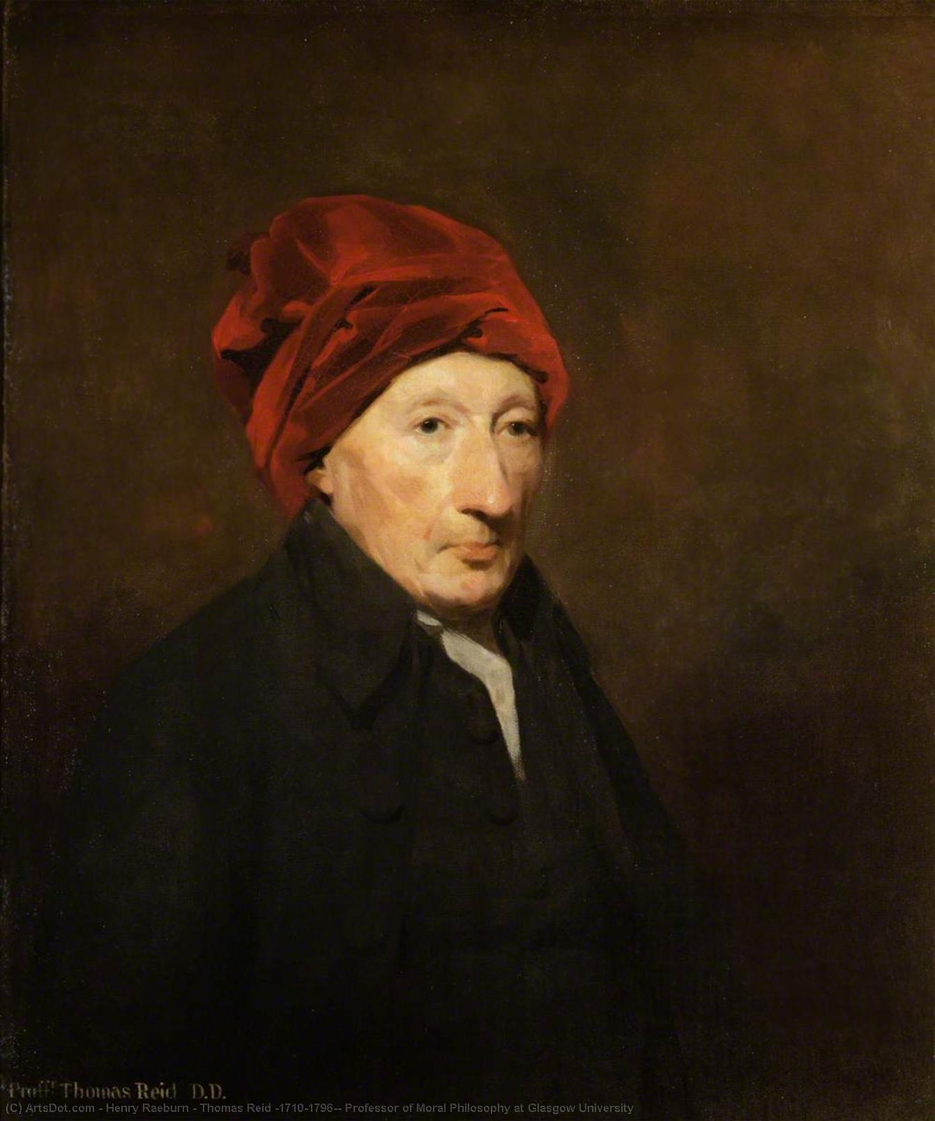 Wikioo.org - The Encyclopedia of Fine Arts - Painting, Artwork by Henry Raeburn - Thomas Reid (1710–1796), Professor of Moral Philosophy at Glasgow University
