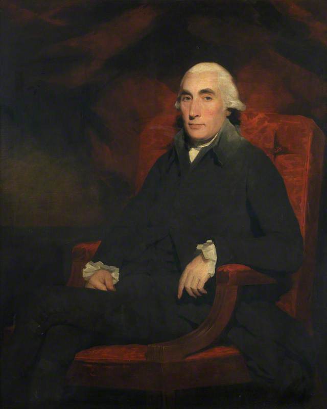 Wikioo.org - The Encyclopedia of Fine Arts - Painting, Artwork by Henry Raeburn Dobson - Professor Joseph Black (1728–1799)