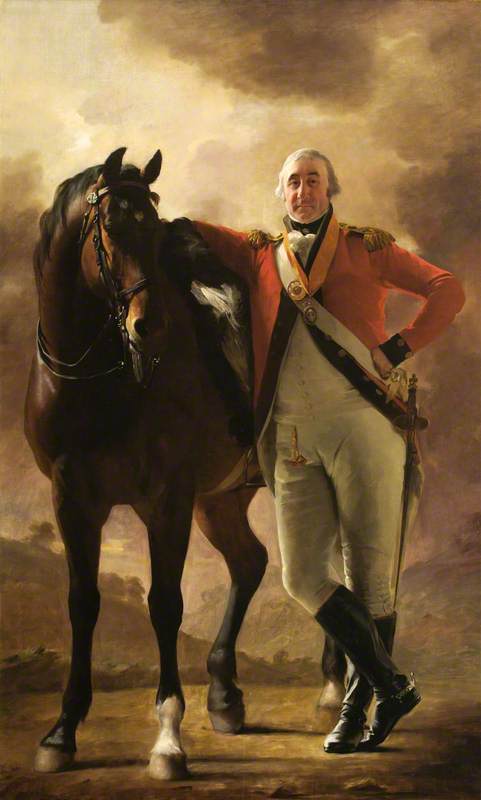 WikiOO.org - Enciklopedija likovnih umjetnosti - Slikarstvo, umjetnička djela Henry Raeburn Dobson - Sir General William Maxwell (1754–1837), 6th Bt of Calderwood