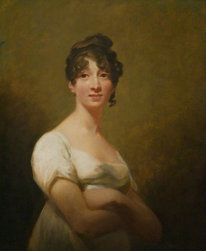 Wikioo.org - The Encyclopedia of Fine Arts - Painting, Artwork by Henry Raeburn Dobson - Mrs Tyndall Bruce