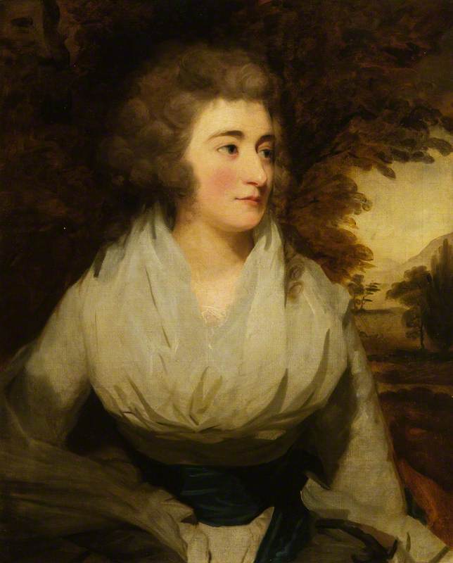 Wikioo.org - The Encyclopedia of Fine Arts - Painting, Artwork by Henry Raeburn - The Honourable Janet Sempill of Craigievar