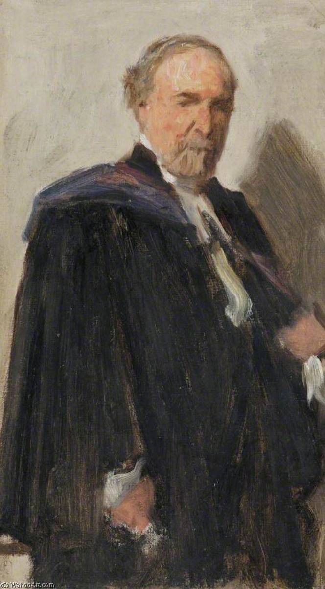WikiOO.org - Enciklopedija dailės - Tapyba, meno kuriniai George Agnew Reid - Sir William Ramsay