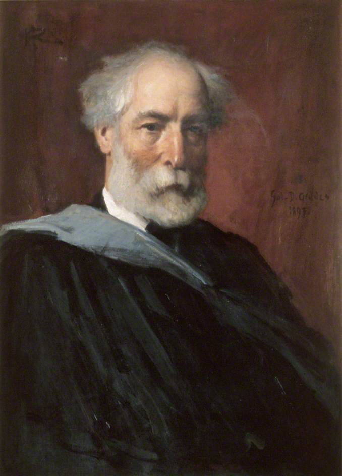Wikioo.org - The Encyclopedia of Fine Arts - Painting, Artwork by George Agnew Reid - Sir William Duguid Geddes (1828–1900)