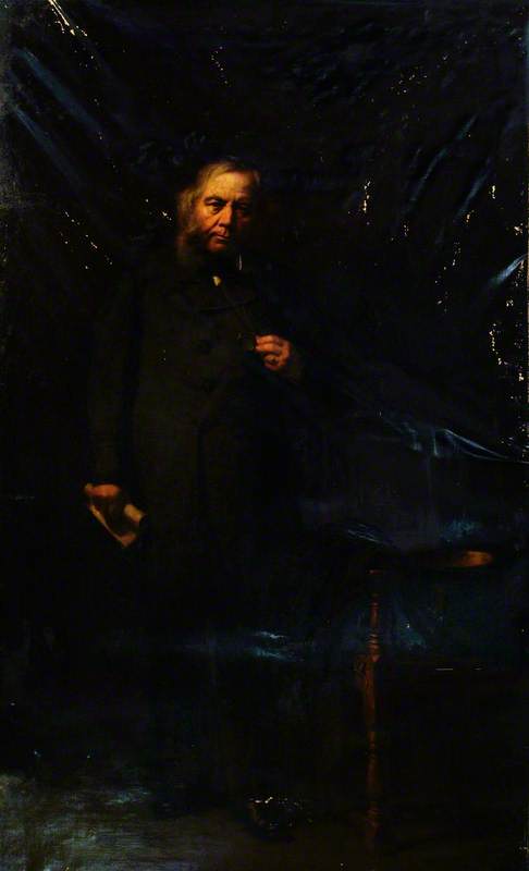 WikiOO.org - Enciklopedija dailės - Tapyba, meno kuriniai George Agnew Reid - Sir Alexander Anderson of Blelack, Provost of Aberdeen (1859–1865)
