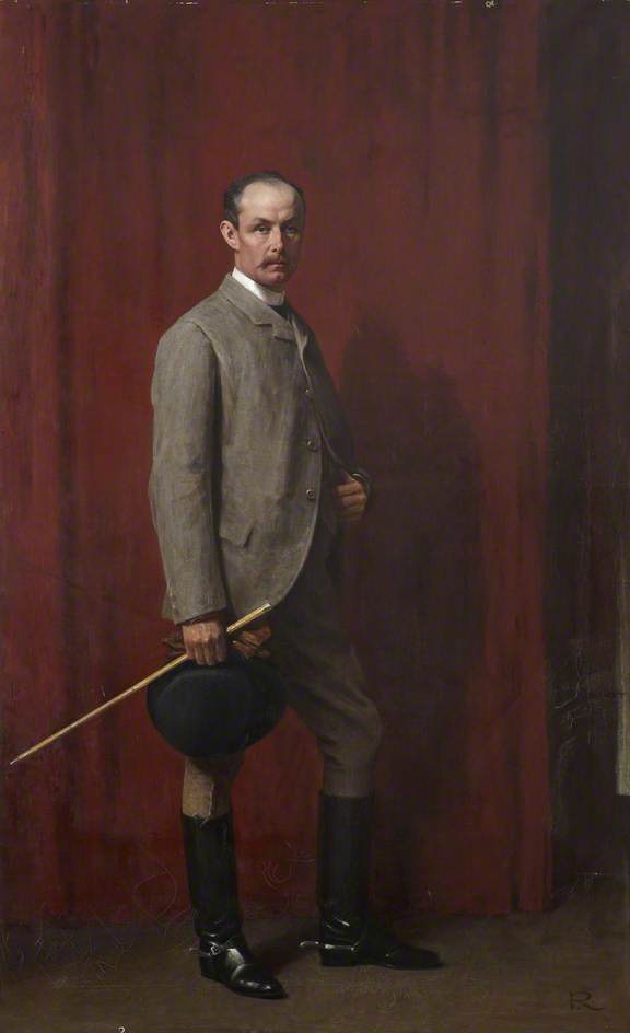 WikiOO.org - Encyclopedia of Fine Arts - Maleri, Artwork George Agnew Reid - Sir John Gilmour of Montrave