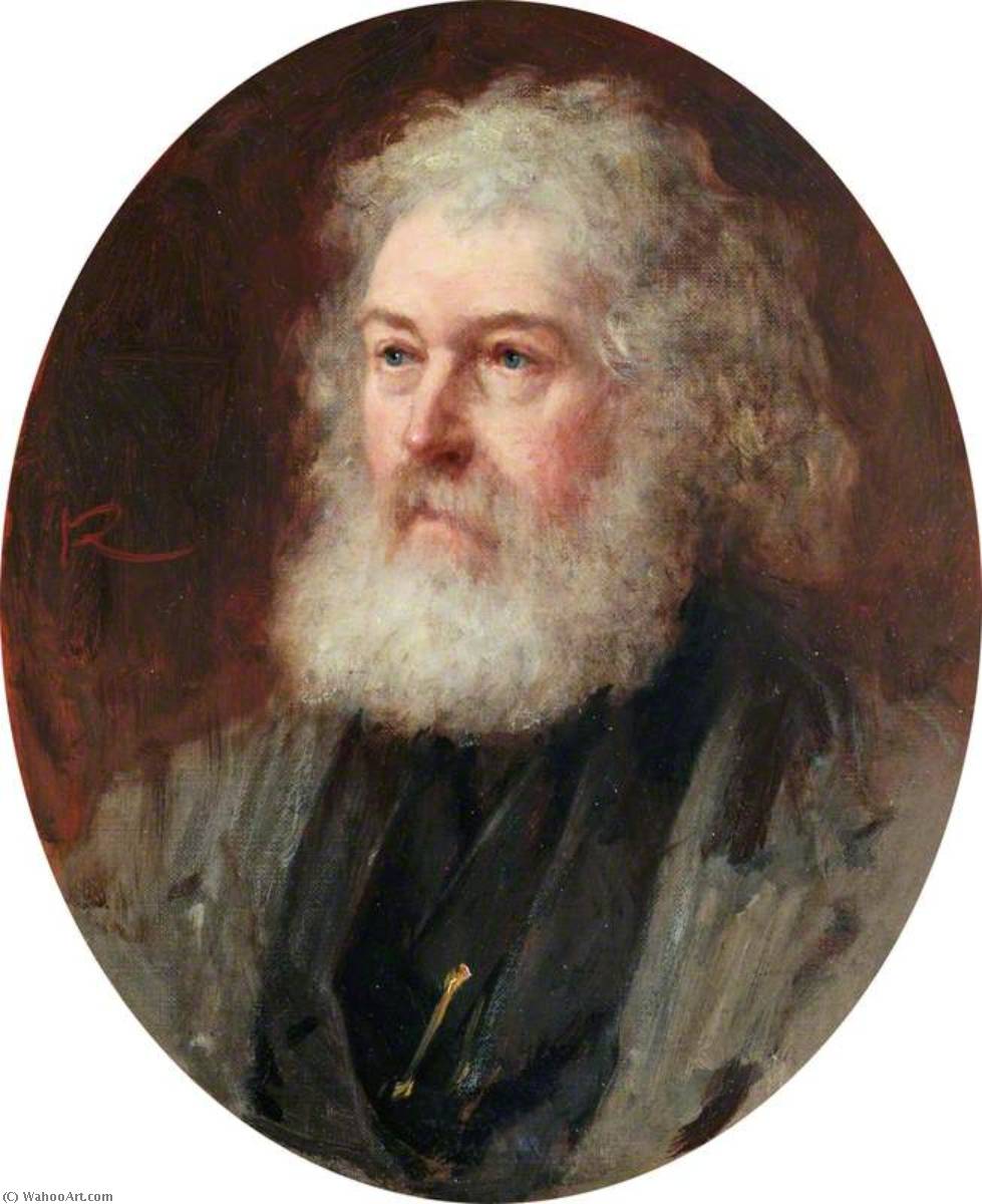 WikiOO.org - Güzel Sanatlar Ansiklopedisi - Resim, Resimler George Agnew Reid - Sir John Steell (1804–1891), RSA