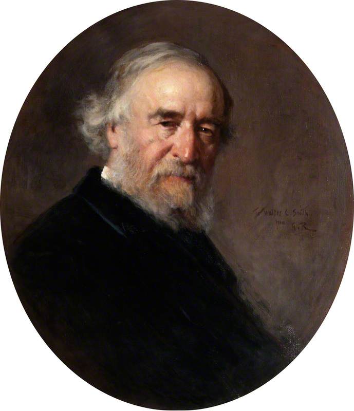 Wikioo.org - The Encyclopedia of Fine Arts - Painting, Artwork by George Agnew Reid - Reverend Walter Chalmers Smith (1824–1908), Free Church Minister and Poet