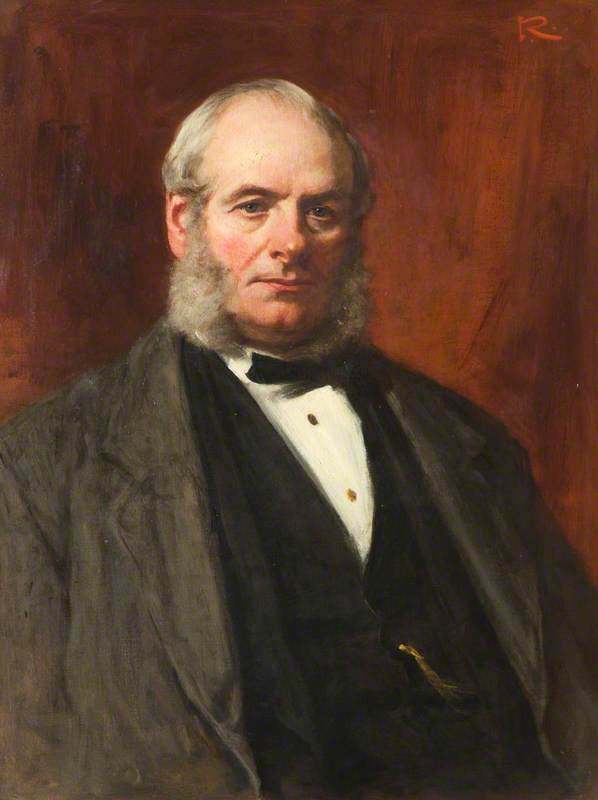 WikiOO.org - Encyclopedia of Fine Arts - Maľba, Artwork George Agnew Reid - James Saint (1820–1890)