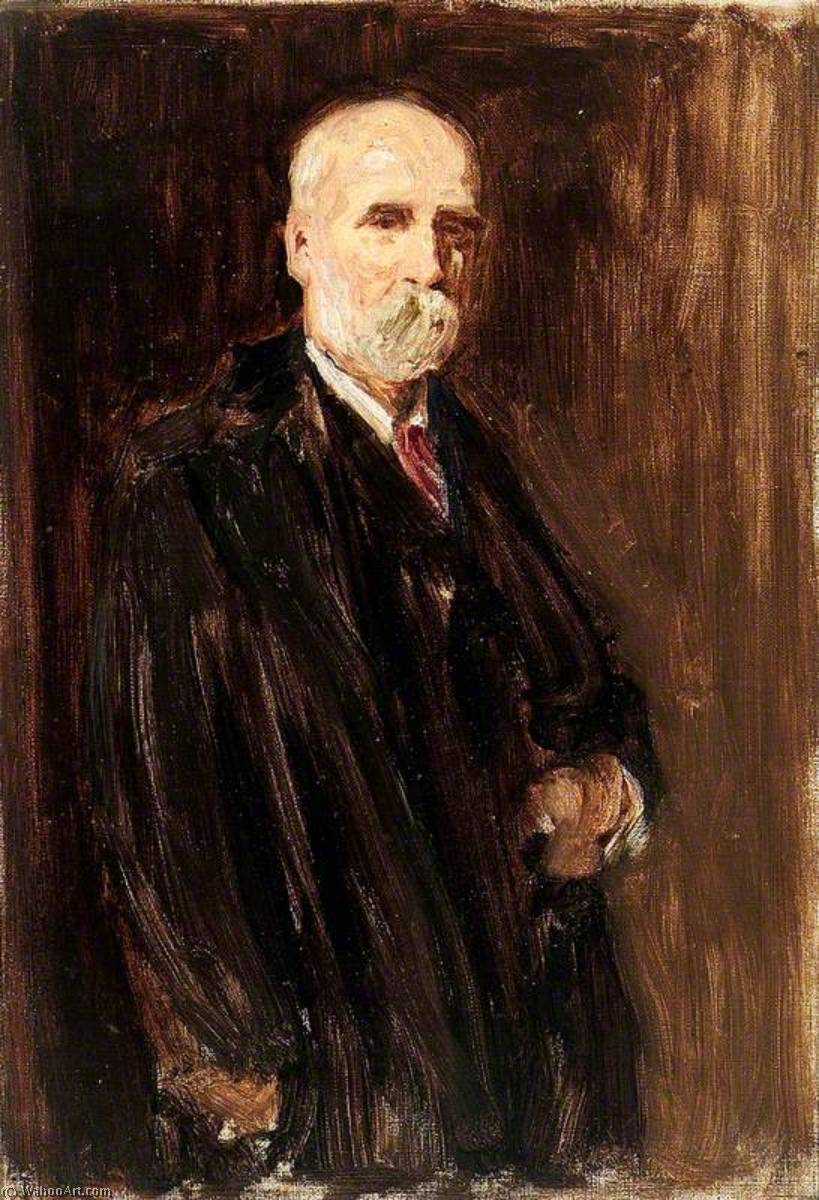 Wikioo.org - The Encyclopedia of Fine Arts - Painting, Artwork by George Agnew Reid - Sir Arthur Mitchell (1826–1909), KCB