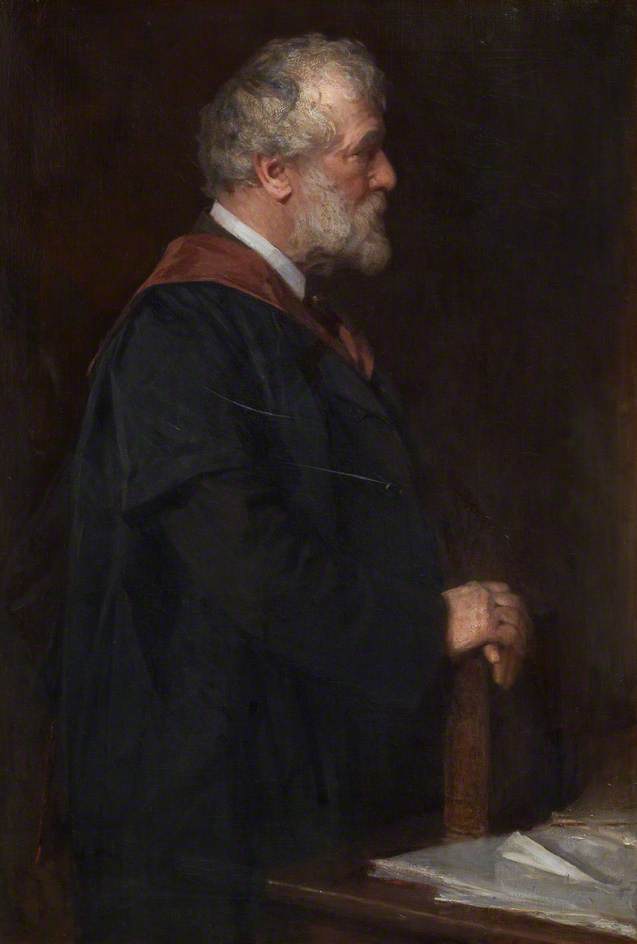 Wikioo.org - The Encyclopedia of Fine Arts - Painting, Artwork by George Reid - John Cleland (1835–1925), LRCSEd (1856)