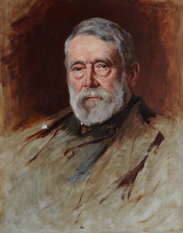 Wikioo.org - The Encyclopedia of Fine Arts - Painting, Artwork by George Reid - Professor David Masson (1822–1907), Historian and Author