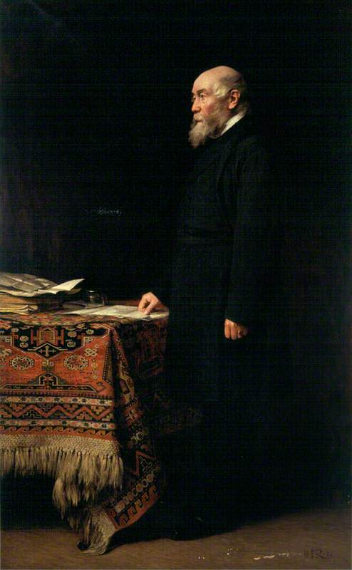 Wikioo.org - The Encyclopedia of Fine Arts - Painting, Artwork by George Reid - George Thomson of Pitmedden, Lord Provost of Aberdeen
