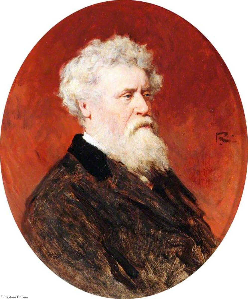 WikiOO.org - Encyclopedia of Fine Arts - Schilderen, Artwork George Agnew Reid - Sir Joseph Noel Paton (1821–1901), RSA