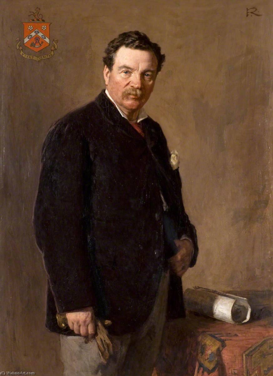 Wikioo.org - The Encyclopedia of Fine Arts - Painting, Artwork by George Agnew Reid - James Duncan of Jordanstone (1825–1909)