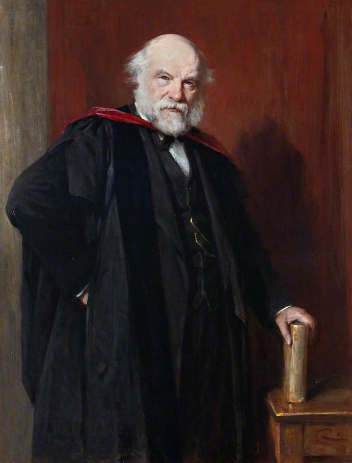 Wikioo.org - Bách khoa toàn thư về mỹ thuật - Vẽ tranh, Tác phẩm nghệ thuật George Agnew Reid - Sir William Turner, FRCSEd (1861), PRCSEd (1898–1900)