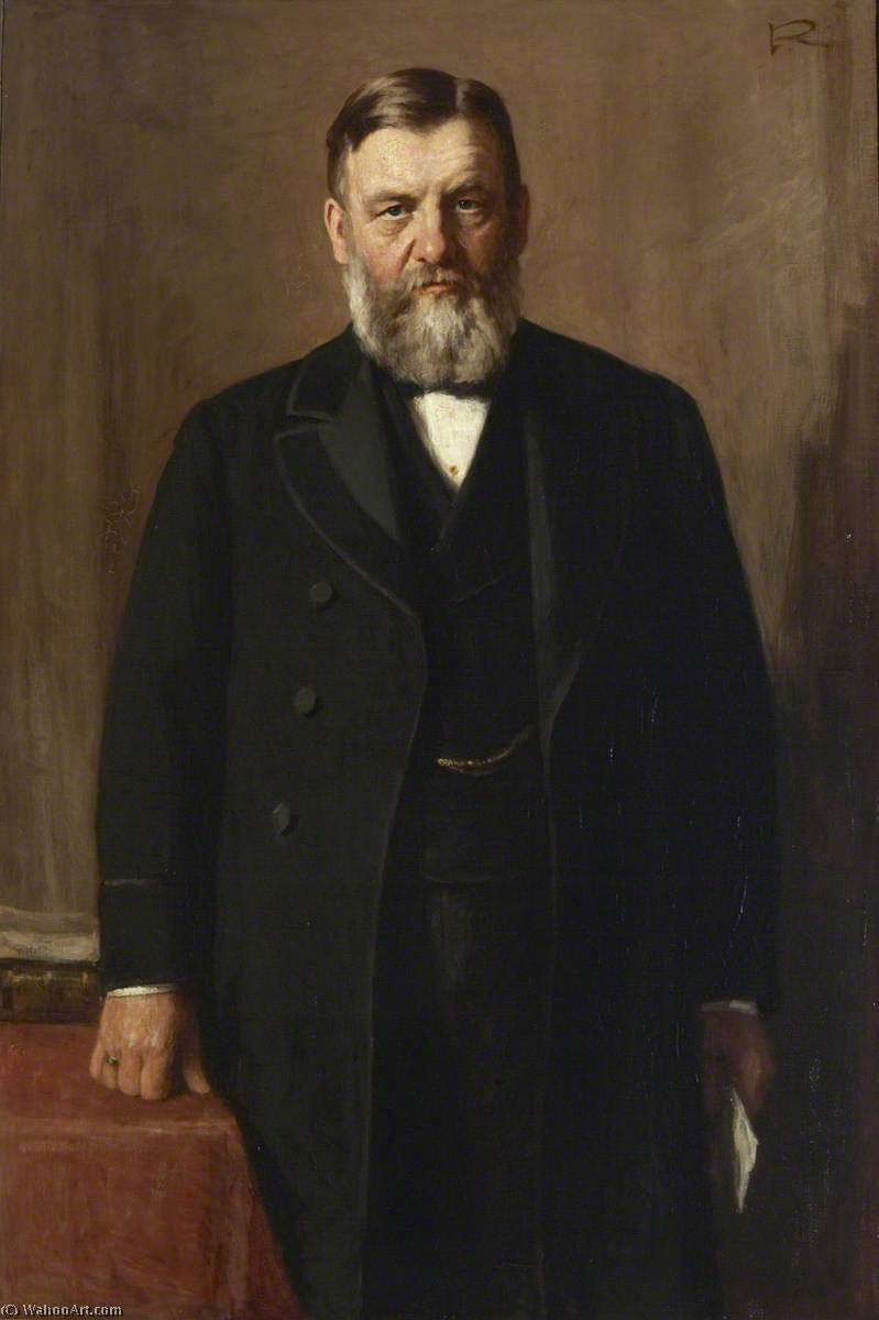 WikiOO.org - Encyclopedia of Fine Arts - Festés, Grafika George Agnew Reid - Sir Henry Cockburn Macandrew (1832–1898)