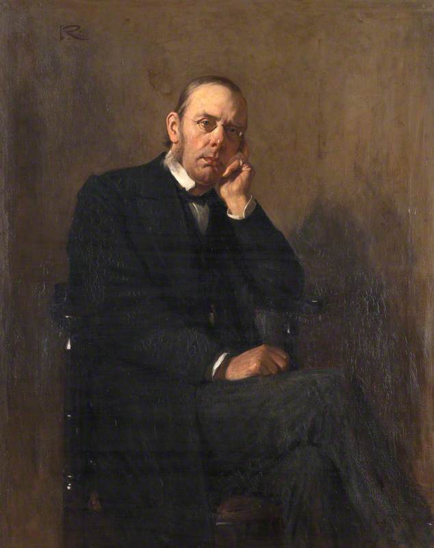 Wikioo.org - สารานุกรมวิจิตรศิลป์ - จิตรกรรม George Agnew Reid - Sir William Tennant Gairdner (1824–1907), Professor of the Practice of Medicine at the University of Glasgow