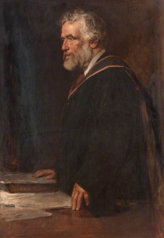 Wikioo.org - The Encyclopedia of Fine Arts - Painting, Artwork by George Agnew Reid - Professor John Cleland (1835–1924), Professor of Anatomy at the University of Glasgow