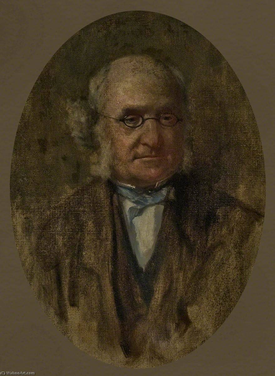 Wikioo.org - The Encyclopedia of Fine Arts - Painting, Artwork by George Agnew Reid - Study of 'Portrait of Dr John Brown (1810–1882), RCPE'