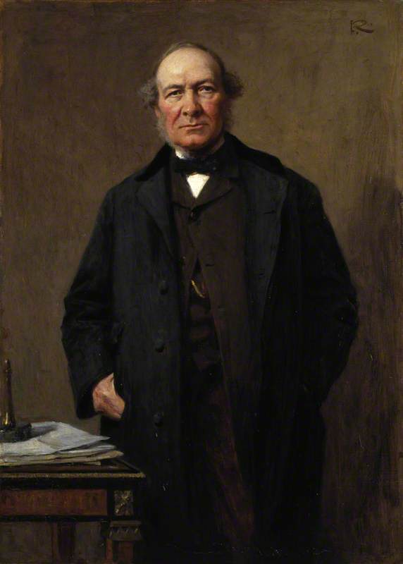 WikiOO.org - Encyclopedia of Fine Arts - Malba, Artwork George Agnew Reid - Thomas Stevenson (1818–1887), Lighthouse and Harbour Engineer
