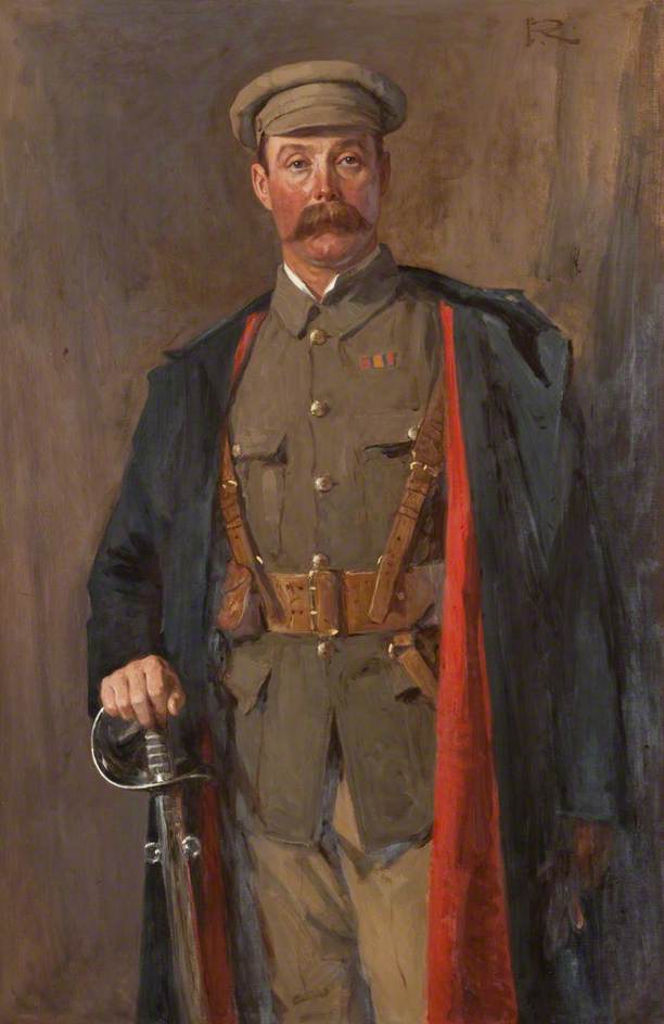 WikiOO.org - 백과 사전 - 회화, 삽화 George Agnew Reid - Lieutenant Colonel Hamilton Campbell