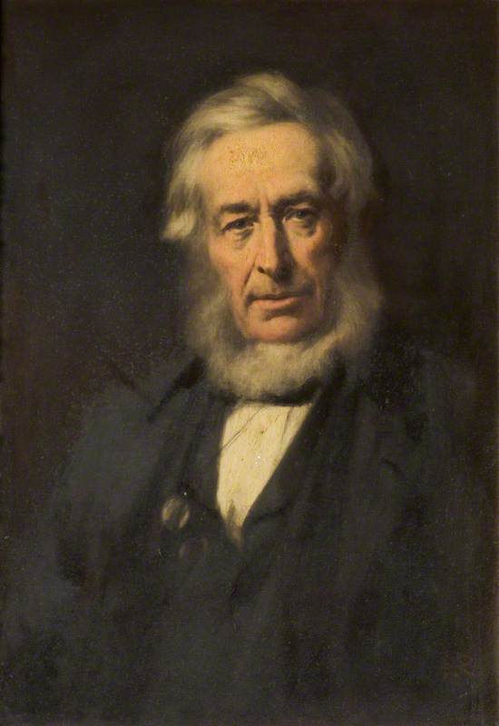 Wikioo.org - The Encyclopedia of Fine Arts - Painting, Artwork by George Reid - William Leslie of Nethermuir, Lord Provost of Aberdeen (1869–1873)