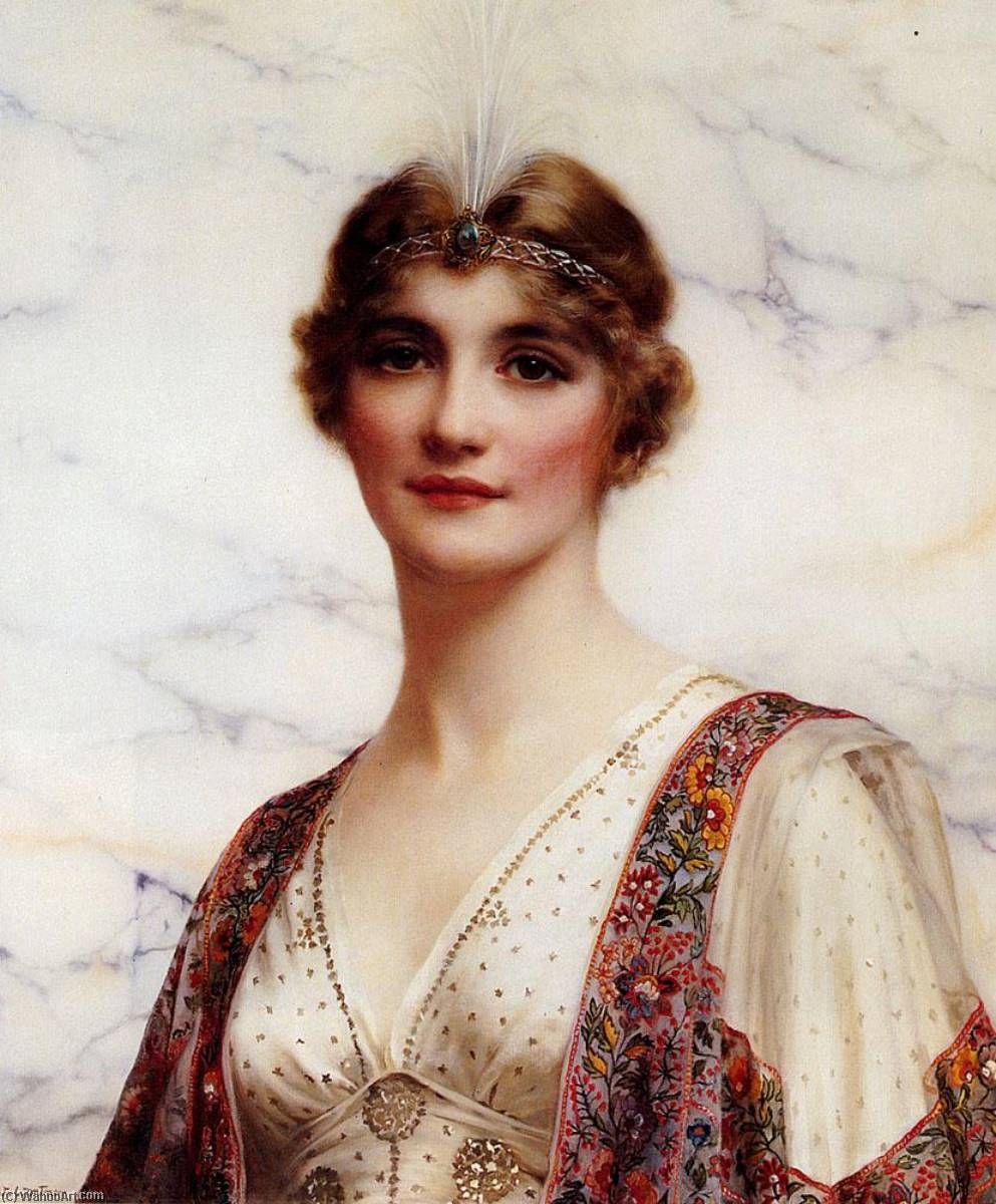 Wikioo.org - The Encyclopedia of Fine Arts - Painting, Artwork by William Clarke Wontner - The Fair Persian