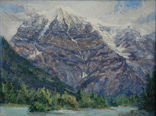 Wikioo.org - The Encyclopedia of Fine Arts - Painting, Artwork by Mary Agnes Yerkes - His Majesty Robson, (painting)