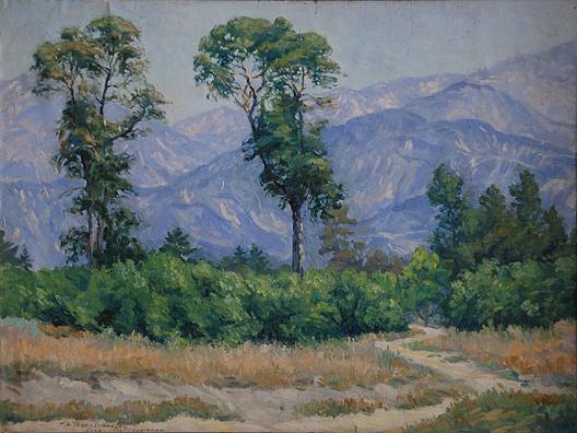 Wikioo.org - The Encyclopedia of Fine Arts - Painting, Artwork by Mary Agnes Yerkes - Pasadena, (painting)