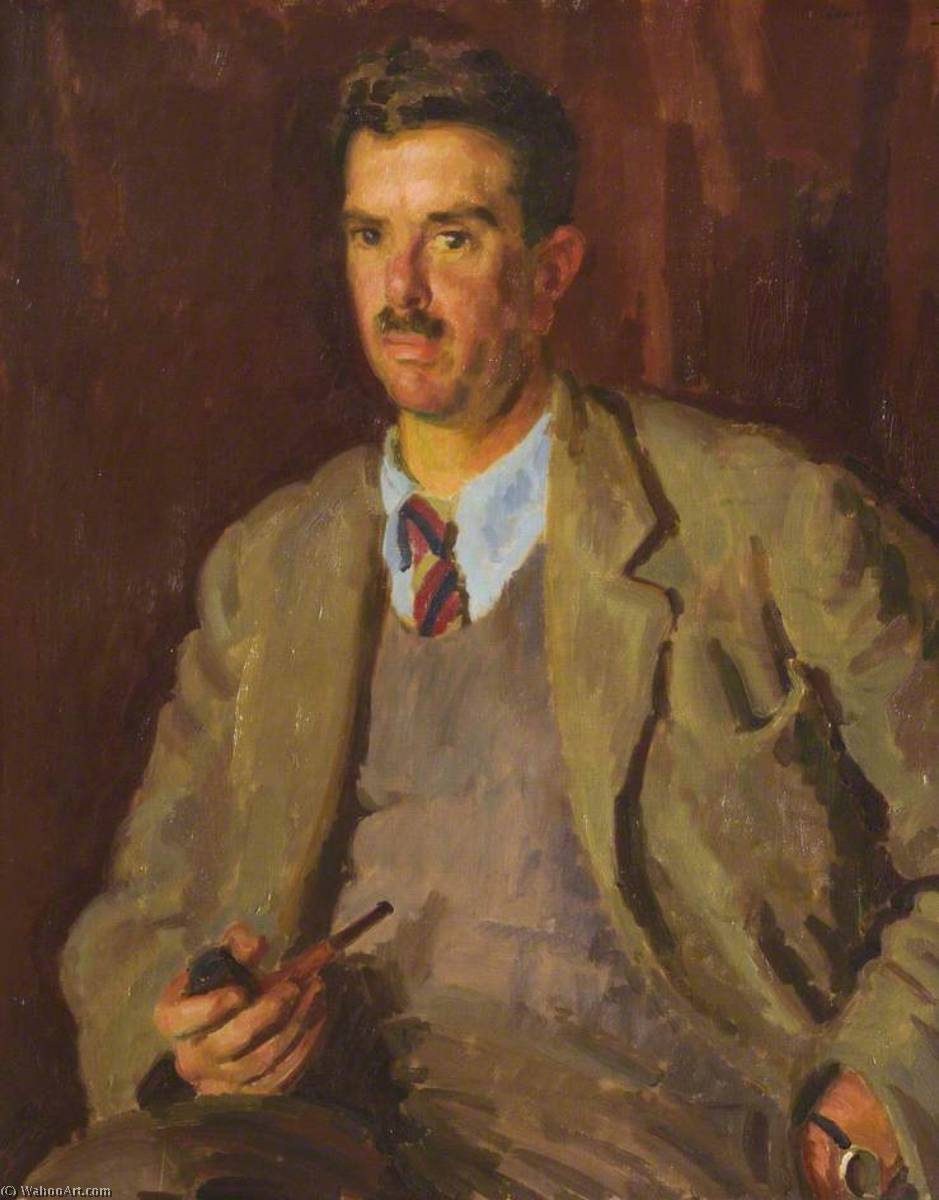 Wikioo.org - The Encyclopedia of Fine Arts - Painting, Artwork by Henry Lamb - Kenneth Norman Bell (1884–1951), Scholar (1903), Fellow and Tutor in Modern History (1919–1941), Founding Secretary of the Balliol Society (1927–1950)