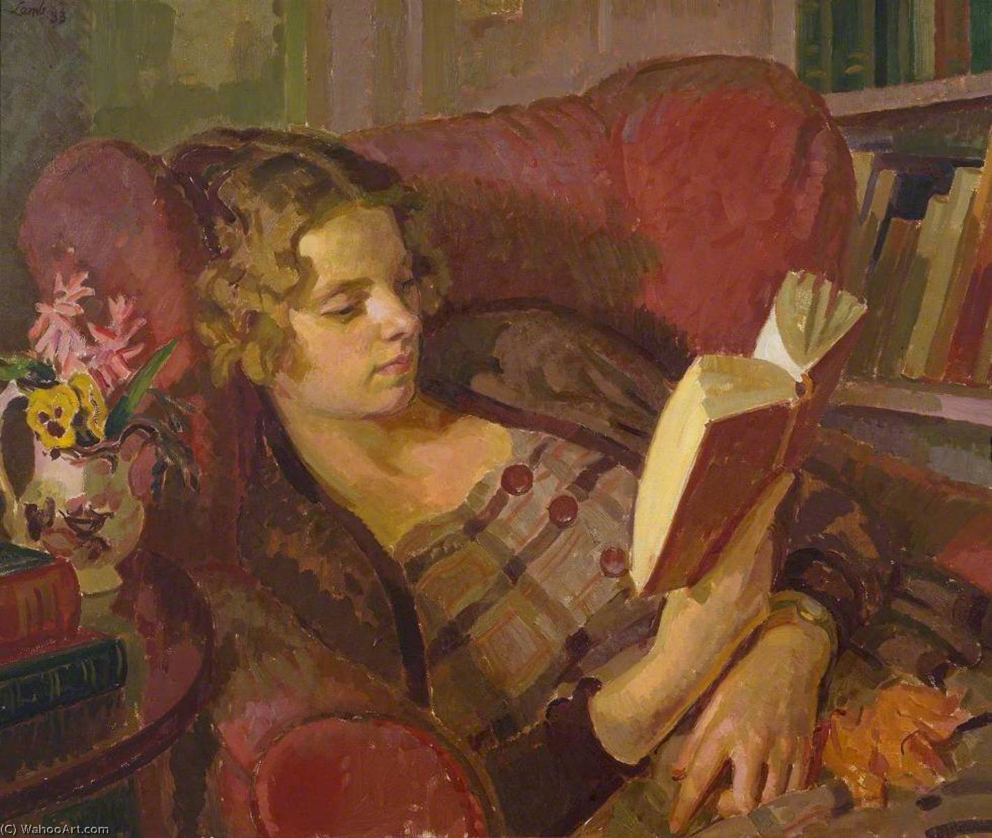 WikiOO.org - Enciklopedija dailės - Tapyba, meno kuriniai Henry Lamb - The Artist's Wife