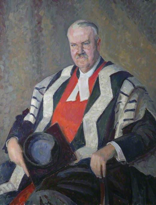 Wikioo.org - The Encyclopedia of Fine Arts - Painting, Artwork by Henry Lamb - Sir James Fitzjames Duff (1898–1970)