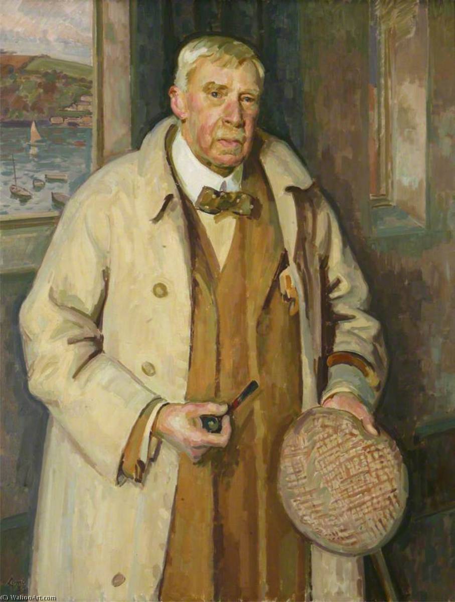 Wikioo.org – L'Encyclopédie des Beaux Arts - Peinture, Oeuvre de Henry Lamb - Monsieur arthur quiller Canapé ( 1863–1944 )