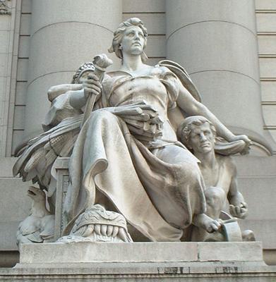 WikiOO.org - Encyclopedia of Fine Arts - Lukisan, Artwork Daniel Chester French - Four Continents America